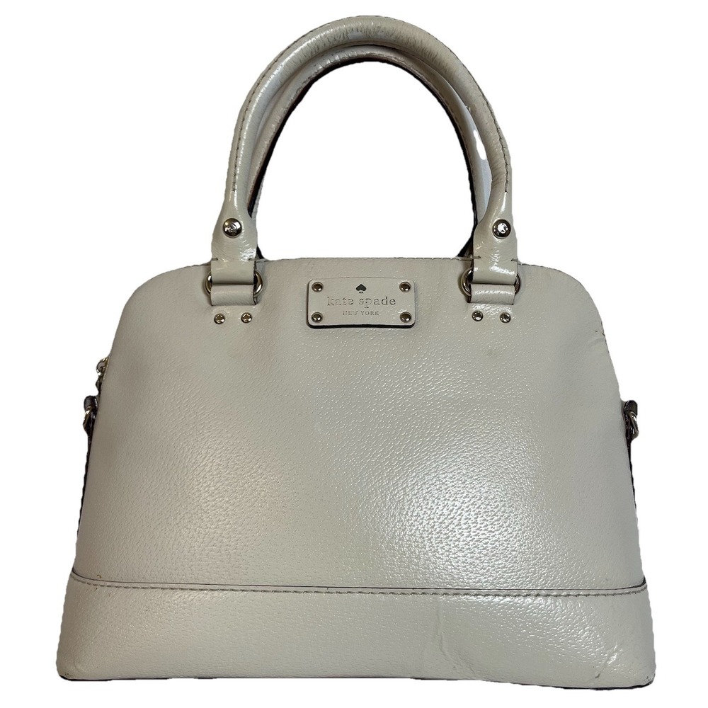 Kate Spade Wellesley Rachelle Satchel Handbag Done Purse Cow Leather Career City